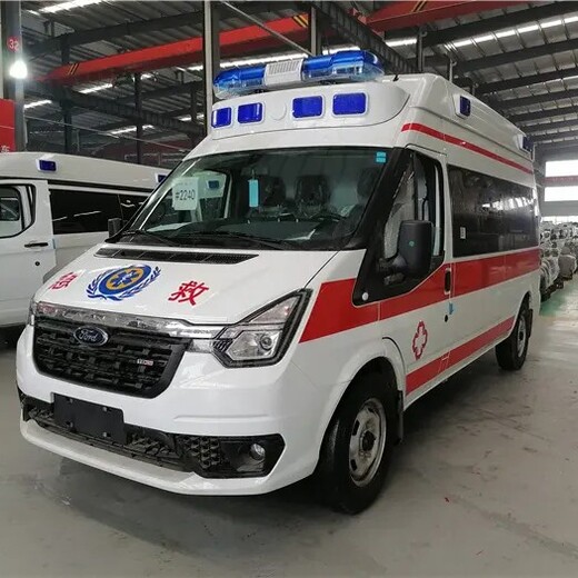 荆州救护车送人回家多少钱全国可派车,急救车护送