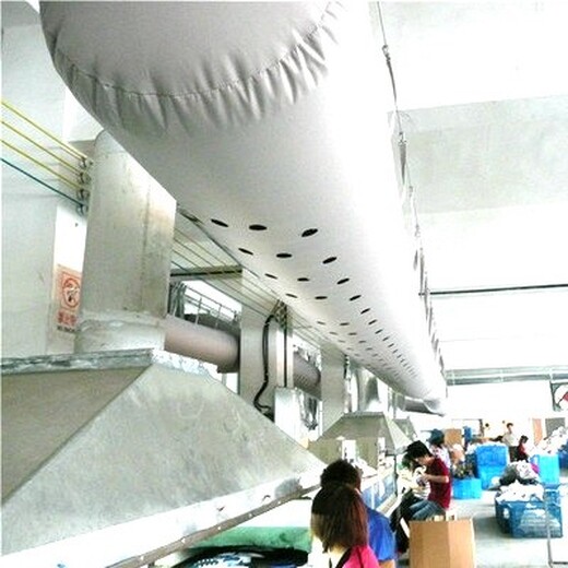 德祥纤维布风管,上海阻燃布质风管厂家批发