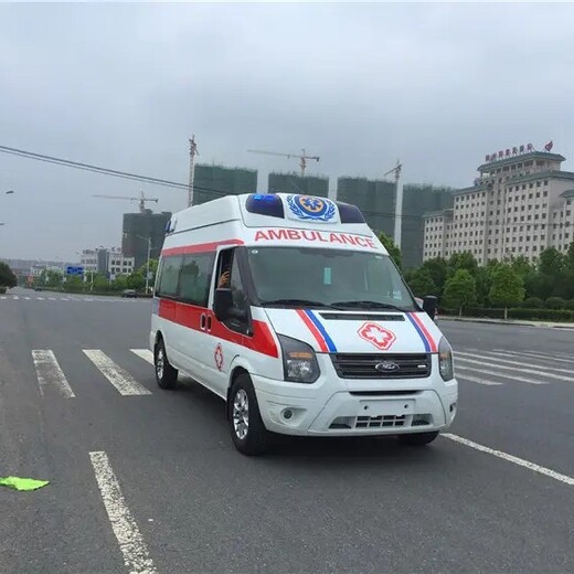 忠县病人跨市护送120急救车电话全国可派车,急救车护送