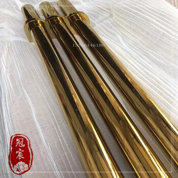 遼寧KTV門拉手大門拉手玻璃門鈦金色木門大拉手亮光鈦金純銅拉手