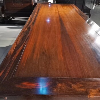 环保王义红木大红酸枝画案世代传承,老红木餐桌