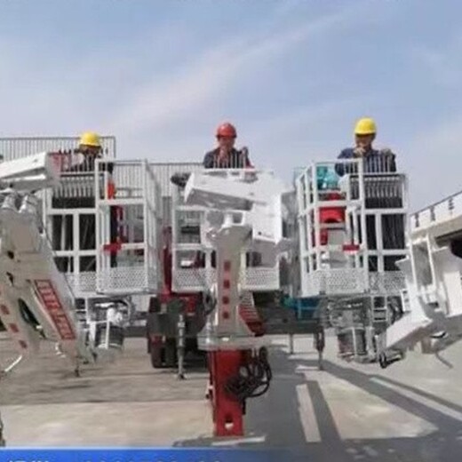 济宁鲁工机械隧道拱架安装作业车,天津和平多功能隧道拱架作业车厂家