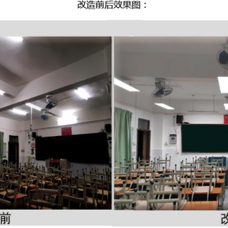 鸿雁教室灯,教室紫外线消毒灯图片3