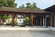 镇江花园庭院设计改造,中式四合院设计