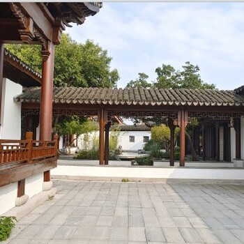 江苏徐州承接园林设计可定制,中式园林设计