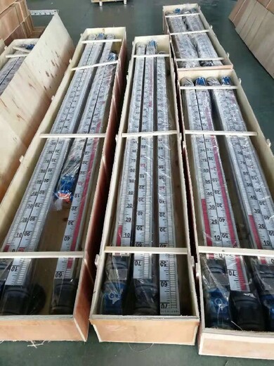 重庆北碚定制磁翻板液位计安装,顶装磁翻板液位计