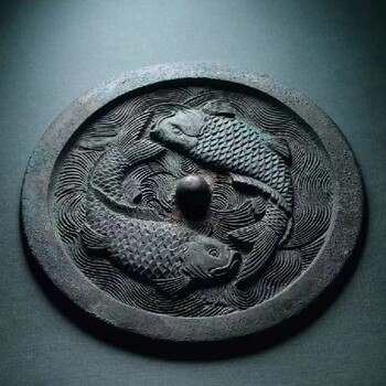 唐代海兽葡萄纹镜个人上门交易,铜镜鉴定