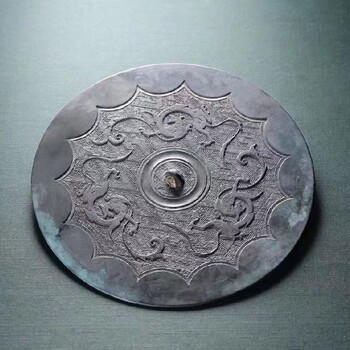 唐代海兽葡萄纹镜现金交易,铜镜交易价格