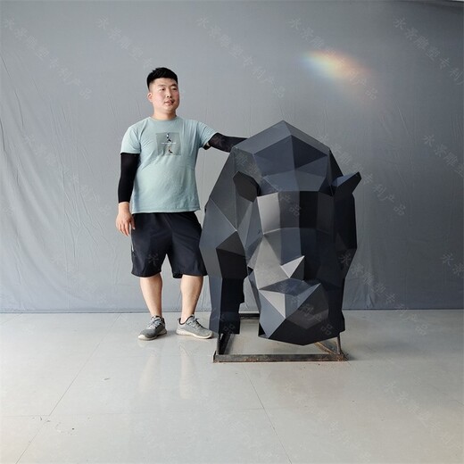 上海公园动物雕塑定制,切面动物雕塑