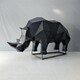 不锈钢动物雕塑图