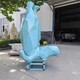 山东抽象动物雕塑图