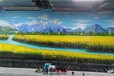 农村彩绘墙立体墙画手绘3D艺术墙绘江苏地区上门绘画新视角