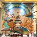 南京餐厅彩绘墙墙体壁画装饰新视角手绘艺术工作室可写字