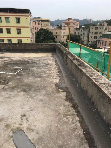 深圳光明新区外墙窗台防水补漏处理