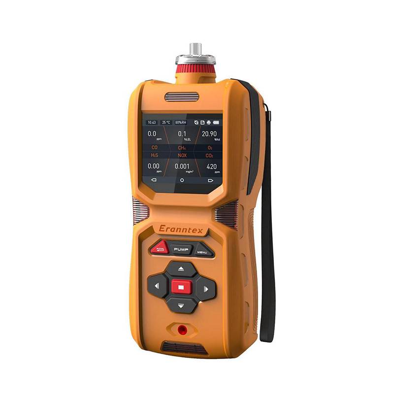 便携式三合一检测仪ES600-3NH3、O2、CO2泵吸式复合气体检测仪