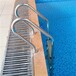 供应SF美人鱼泳池扶梯304不锈钢泳池扶手泳池单面扶梯