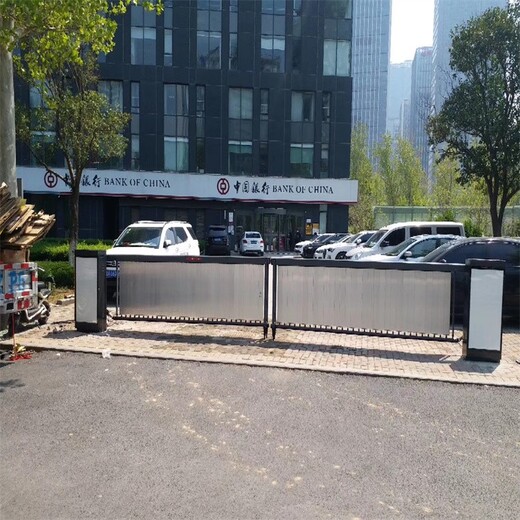 淄博淄川区智能道闸安装,栅栏道闸