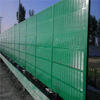 杭州高架桥隔音墙定做铝板喷塑隔音板停车场消音屏障尺寸