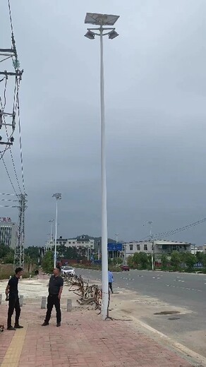 加元中杆灯,河北秦皇岛生产加元校园操场中杆灯安装