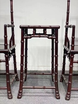 大红酸枝椅子真材实料,缅甸花梨桌椅