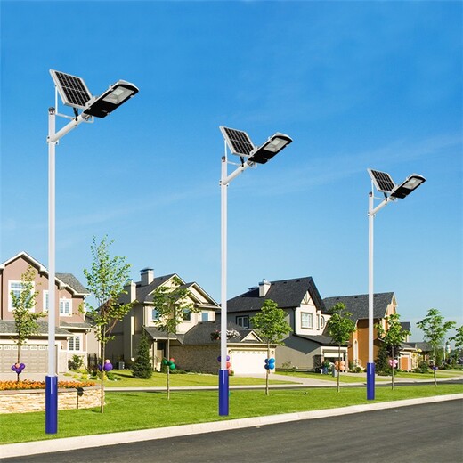 加元LED路灯,呼和浩特户外加元村委会太阳能路灯用途