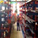 重庆伸缩式放钢管的货架安装,金属钣金物料系统