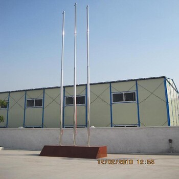 延慶生產(chǎn)加元學(xué)校旗桿安裝