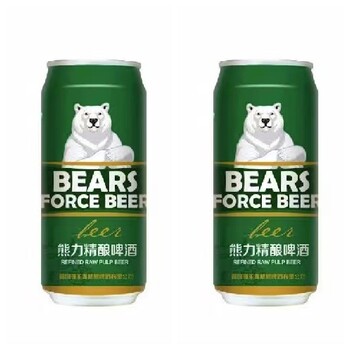 洛阳嘉士熊精酿原浆品牌,白啤酒