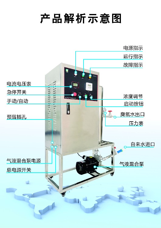 广东商用CFS-YH-2A臭氧水机价格