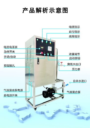 广东商用CFS-YH-2A臭氧水机价格
