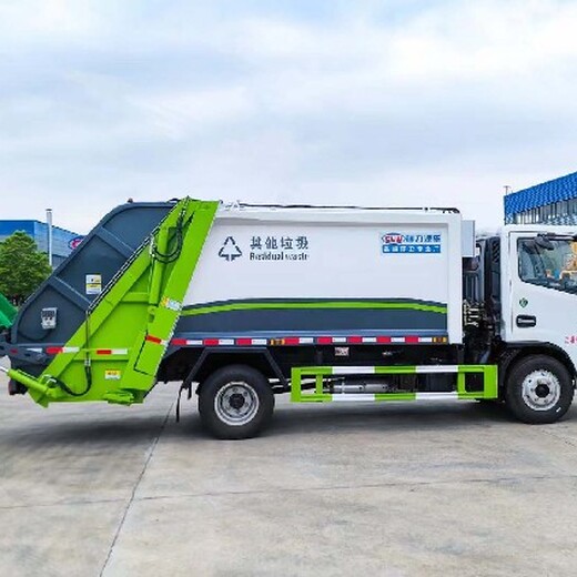 环保东风程力东风多利卡东风8方压缩垃圾车回收8方压缩垃圾车