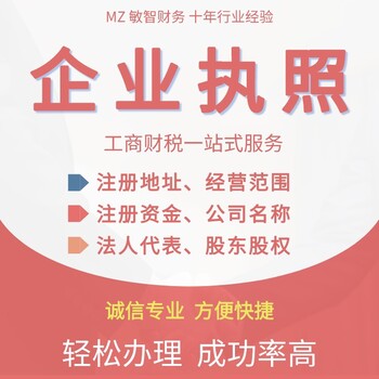 深圳宝安税务变更公司注册公司注册材料,设立公司