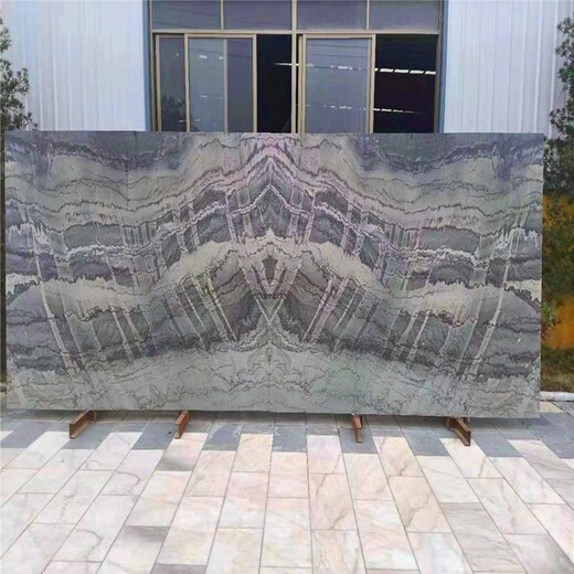 上海布鲁斯灰大理石大板规格