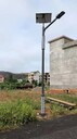 太陽能路燈安裝示意圖,6米太陽能路燈