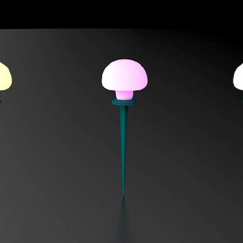 长沙室外防水蘑菇灯灯具外观设计方案