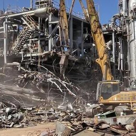 南山区废旧钢结构拆除回收多少钱一吨,整厂拆除回收