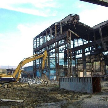 光明区废弃工厂拆除回收公司,钢结构厂房拆除回收