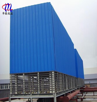 喷雾抽风式冷却塔玻璃钢冷却塔低噪音降温效果好成都华能厂家设计制造