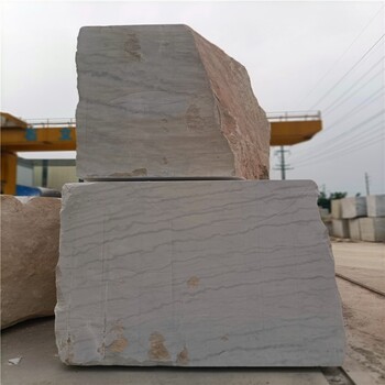 新疆白底灰纹天然大理石加工，大理石