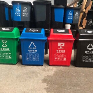 崇左龙州县户外分类垃圾桶加工,室外分类垃圾箱图片4