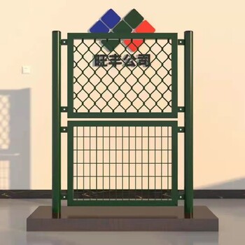 西藏生产喷塑篮球场围网墨绿色篮球场围网
