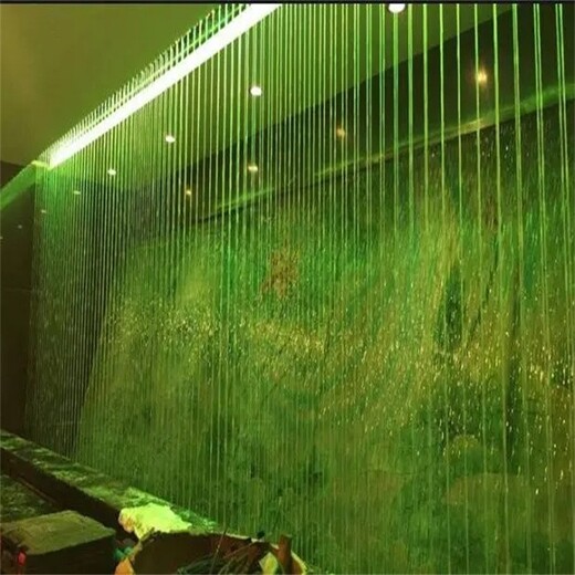 湖南永州光纖水簾噴泉系統-博馳環境公司