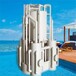 重力式水上乐园游泳池自动化水处理设备水处理曝气滤机