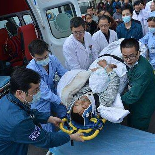 慈溪外地病人返乡用救护车-出院转院-立即派车