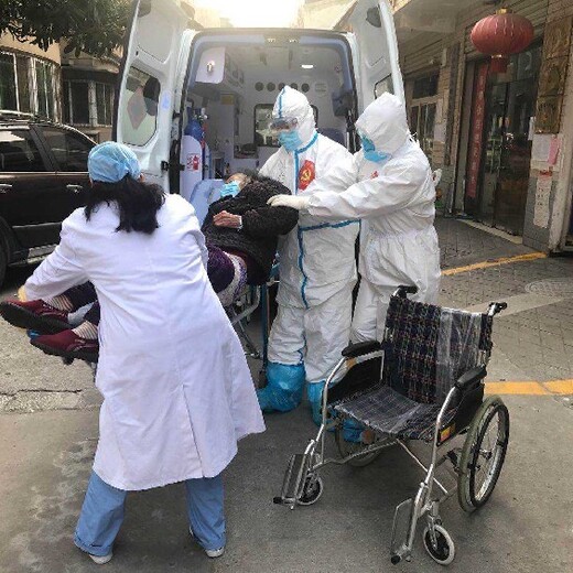 上海救护车送危重病人回家出院转院-价格透明,长途接送病人