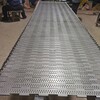 不銹鋼鏈板藕片山藥片烘干用304不銹鋼沖鏈板線輸送機配件