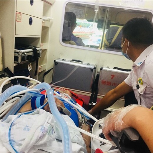 北京北医三院长途救护车出租送病人救护车转运10分钟,长途救护车
