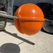 静海生产树脂航空警示球,复合警航球