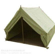户外应急救援帐篷防雨加厚方形单帐篷12平方米民政救灾单帐篷