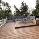 四川广元塑木地板/木塑地板户外环保,塑木地板产品图